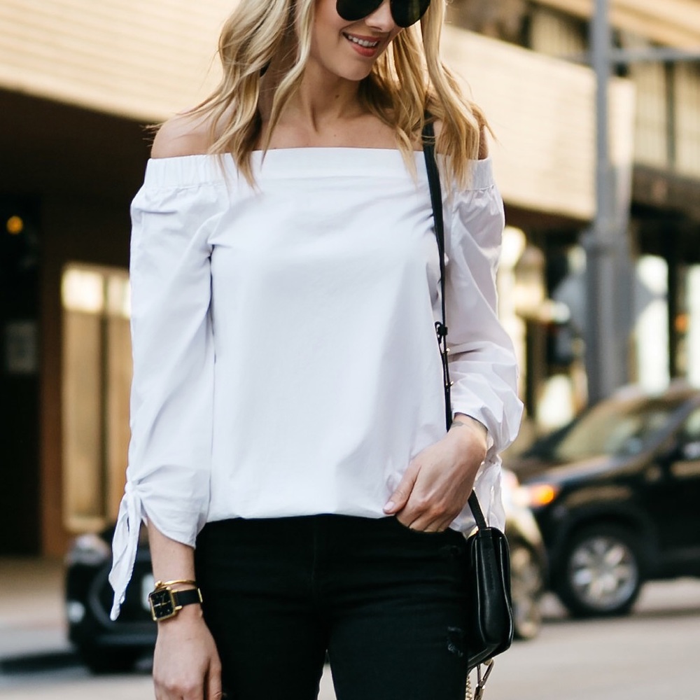 FREE PEOPLE x CP SHADES Off the Shoulder Top